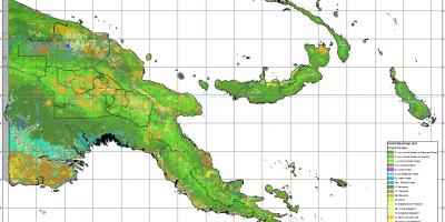 Harta e papua guinea e re të klimës