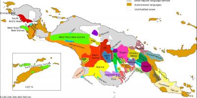 Harta e papua new guinea gjuhë